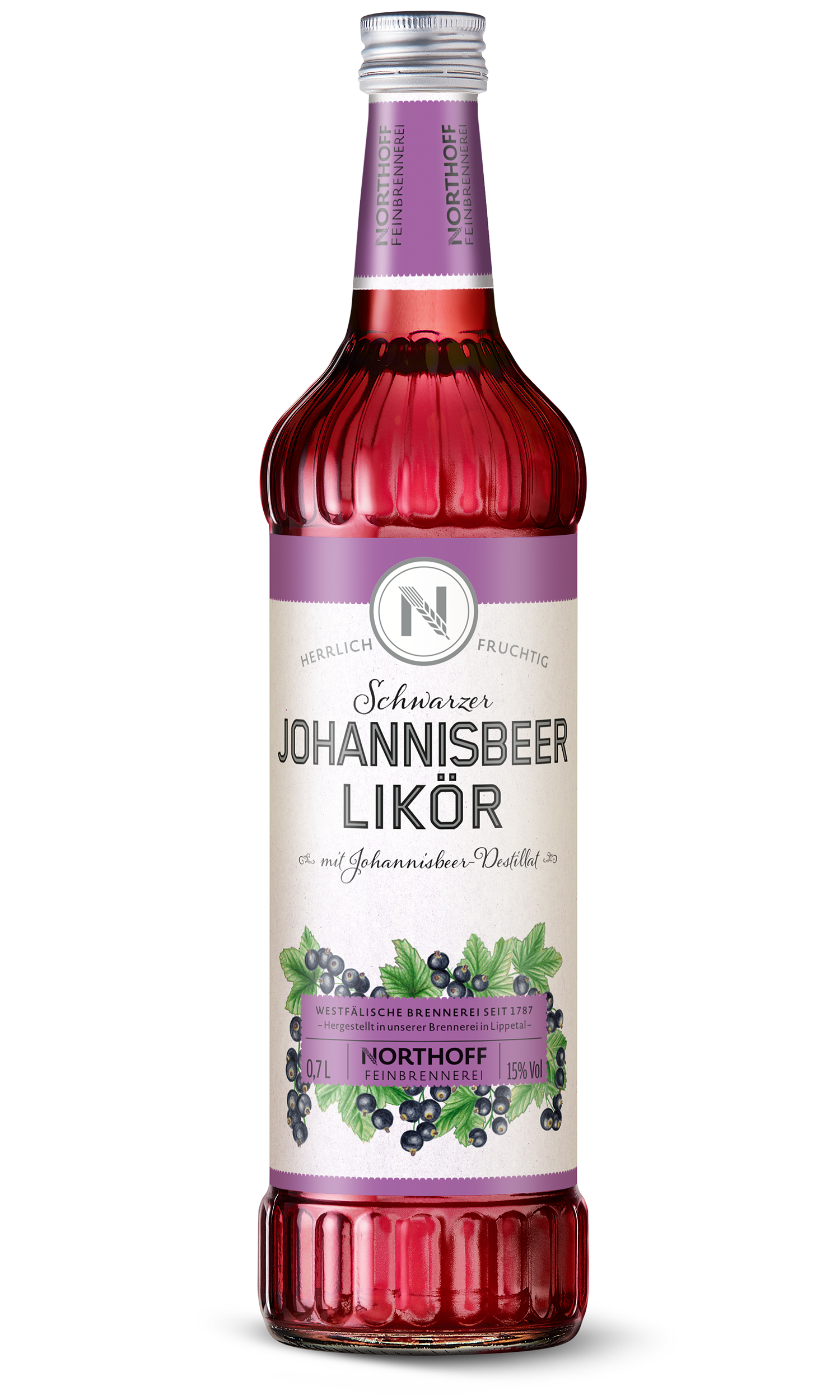 Schwarzer Johannisbeer Likör