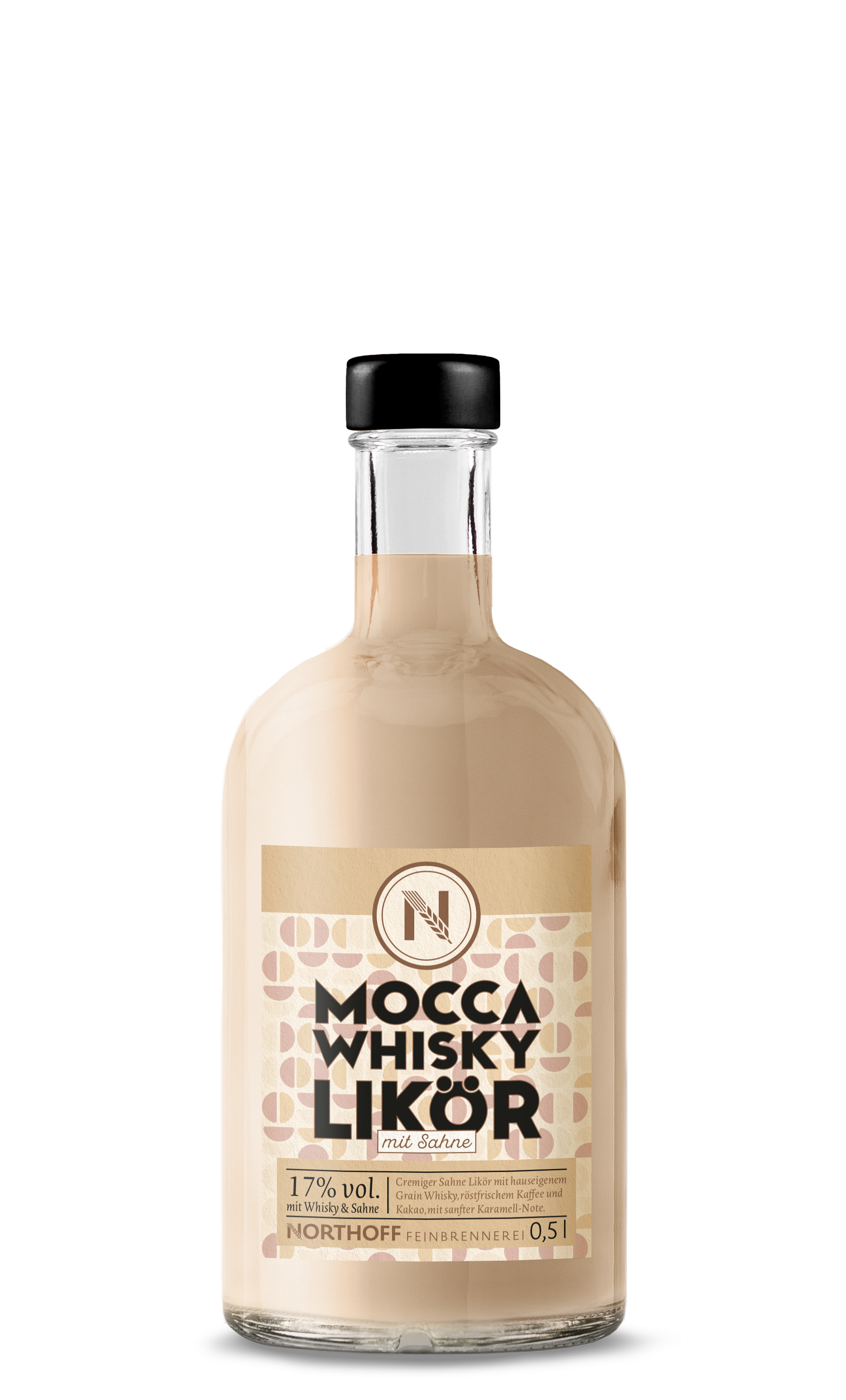 Mocca Whisky Likör mit Sahne